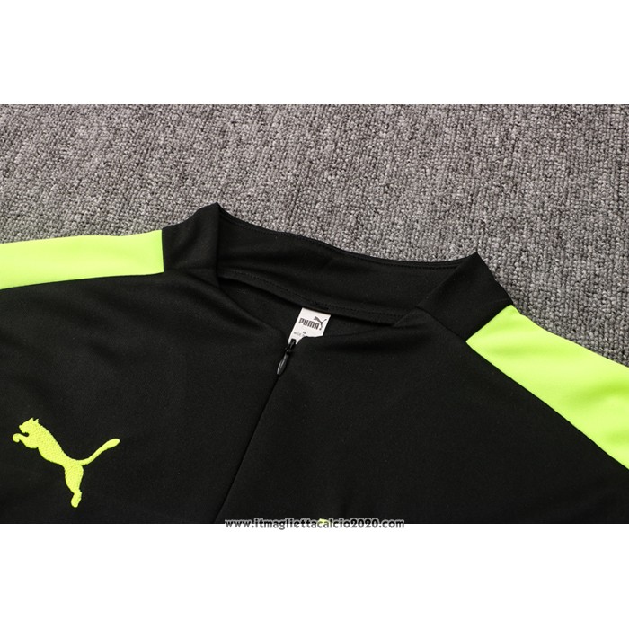 Tuta da Track Felpa Borussia Dortmund 2021 2022 Nero